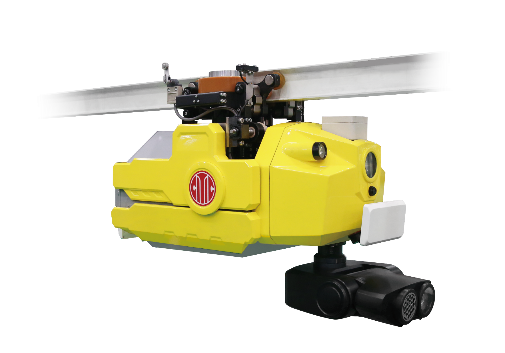 防爆轨道式巡检机器人