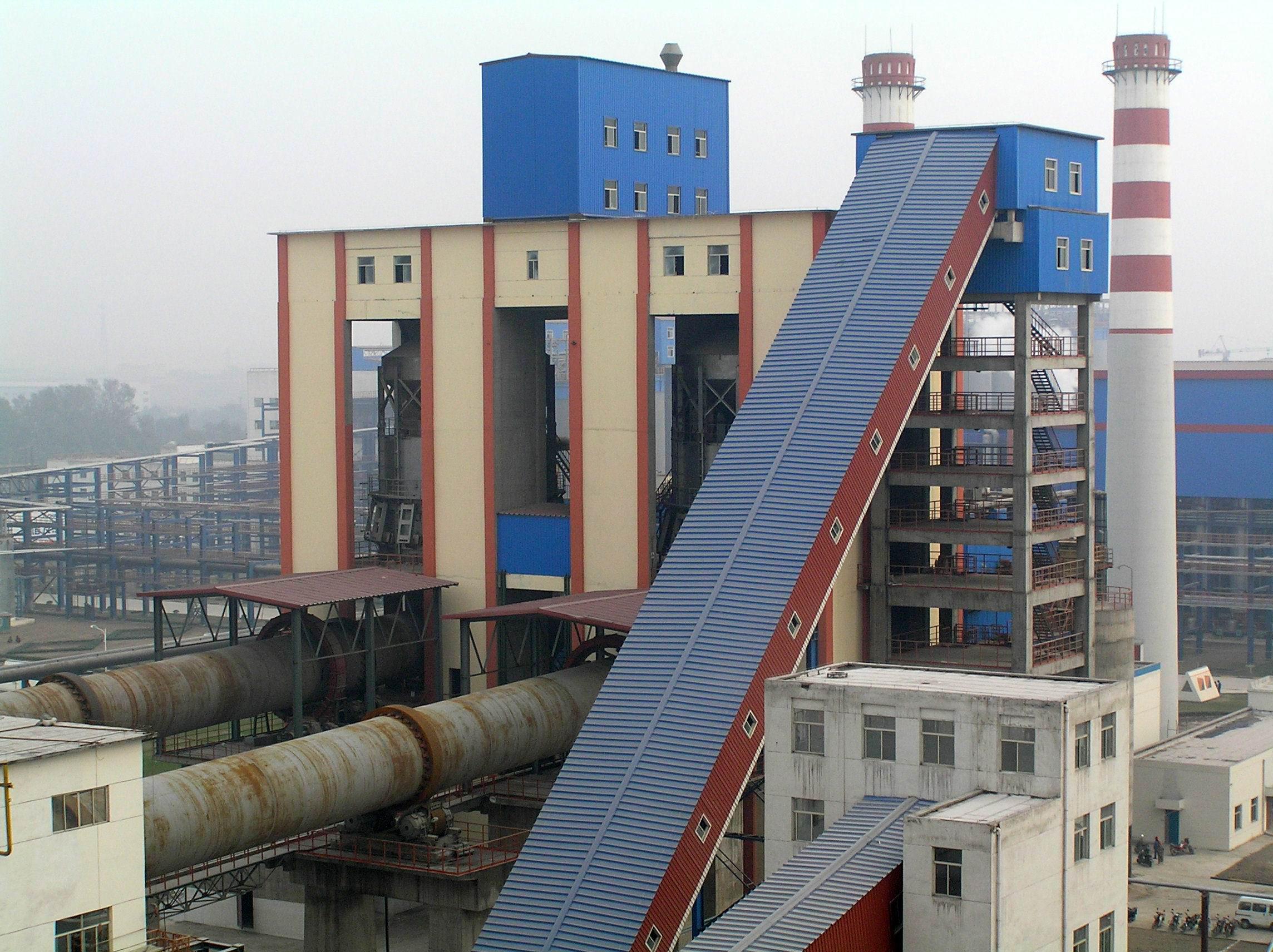 中铝山西铝业2x800吨活性石灰成套项目