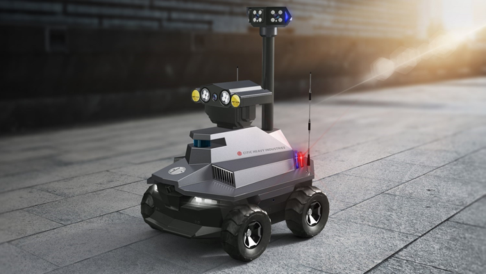 智能安防巡逻机器人